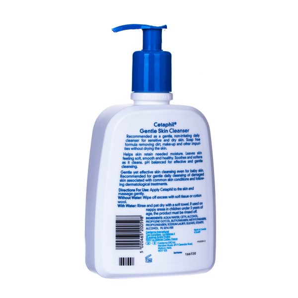 Cetaphil Gentle Skin Cleanser Instructions