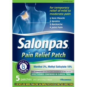 Salonpas Pain Relief Patches - 3 Patches