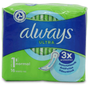 Always Ultra Normal Pads 16 Pack