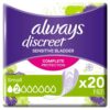 Always Discreet Complete Protection Small - 20 Pack