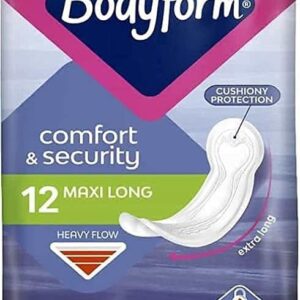 Bodyform Comfort & Security for Heavy Flow Maxi Long 12 Pack