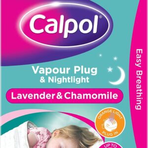 Calpol Vapour Plug and Nightlight Lavender and Chamomile Refill Pads 3 Pack
