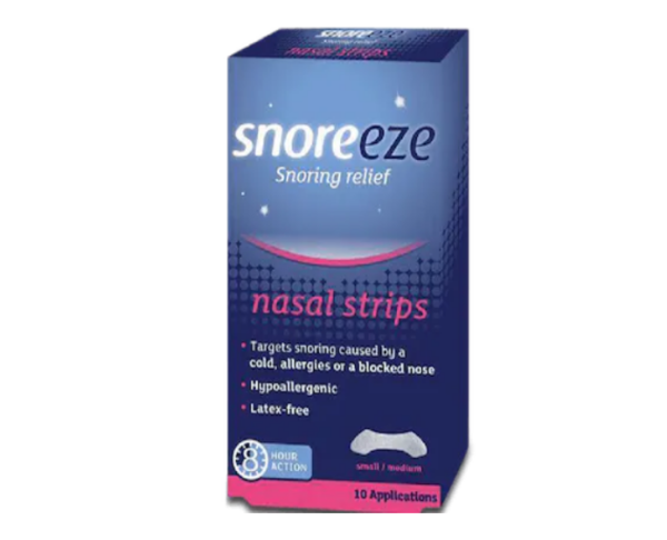 Snoreeze Snoring Relief Nasal Strips S/M - 10 Pack