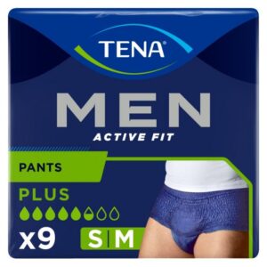 Tena Men Active Fit Plus S/M 9 Pack