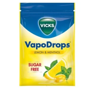 Vicks VapoDrops Lozenges Lemon And Menthol 72g