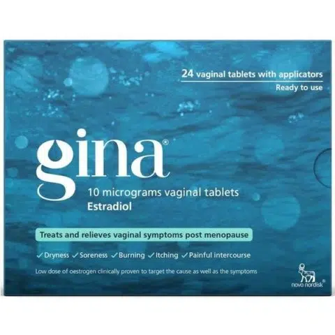 Gina 10mcg Vaginal Tablet Pack 24